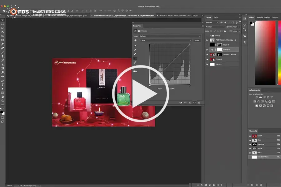 Use Of Masks In Product Photography - FDS Master Class