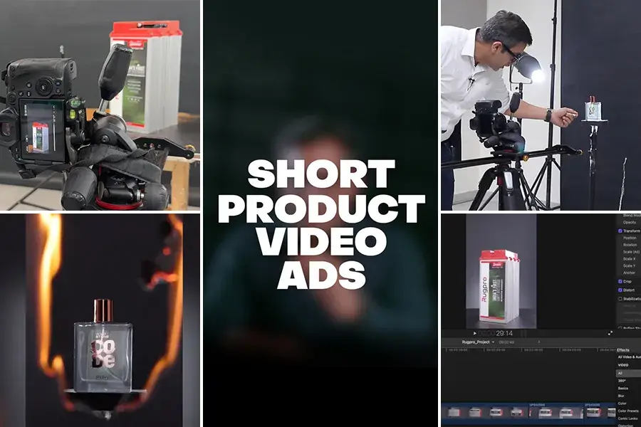 Learn how to shoot short product video ads